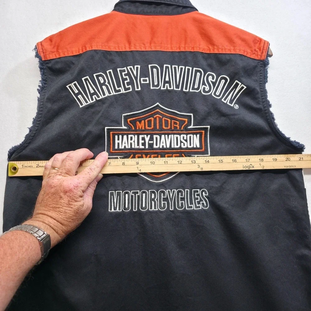 Harley Davidson Men's Prestige Blowout Sleeveless Vest Size Medium